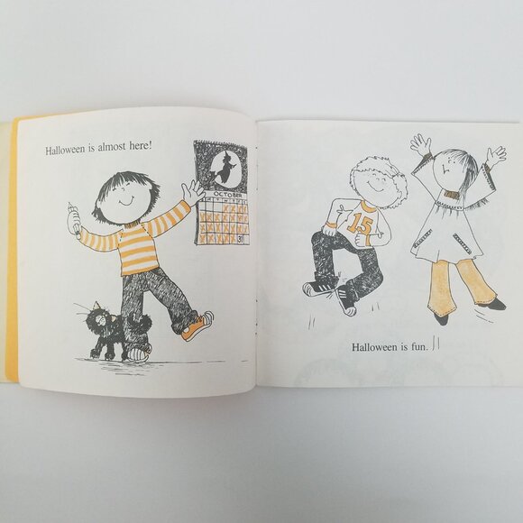 Trick or Treat Halloween by Sharon Peters (1980, PB, A First-Start Easy Reader) - Picture 6 of 15
